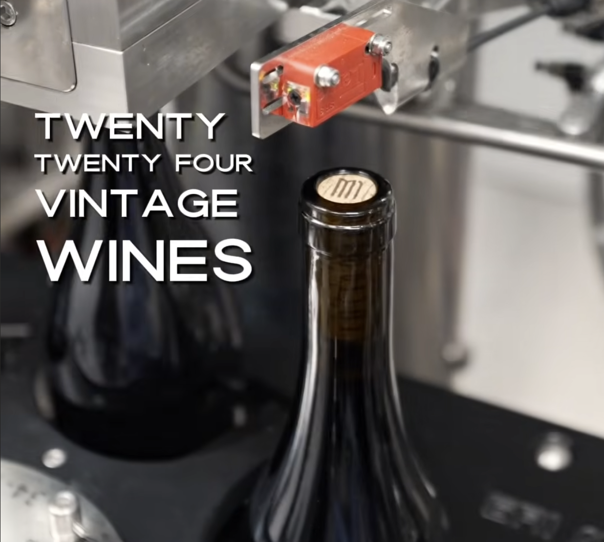 Bottling wines.